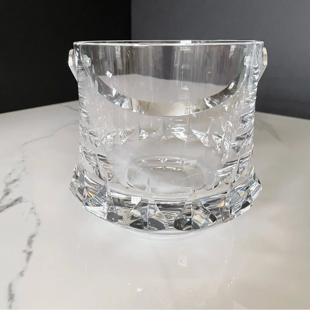 Vintage Crystal Ice Bucket by Orrefors